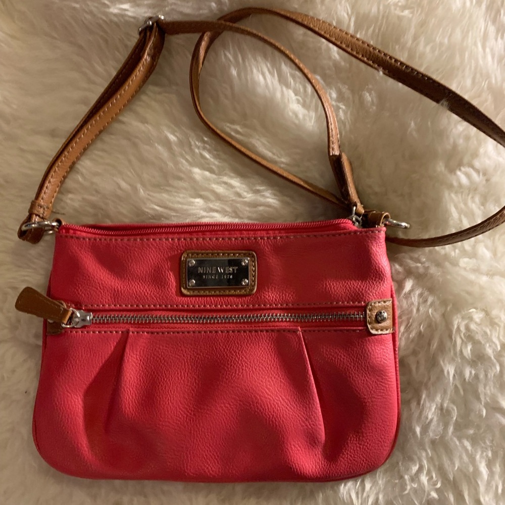 Nine West pink mini purse